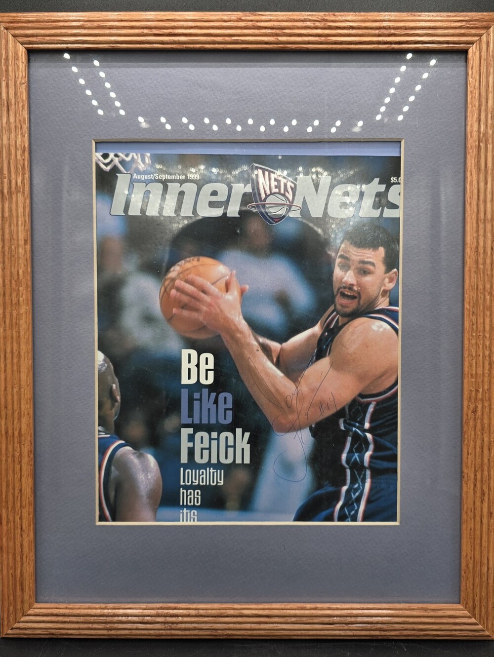 Jamie Feick #14 Autographed Nets
